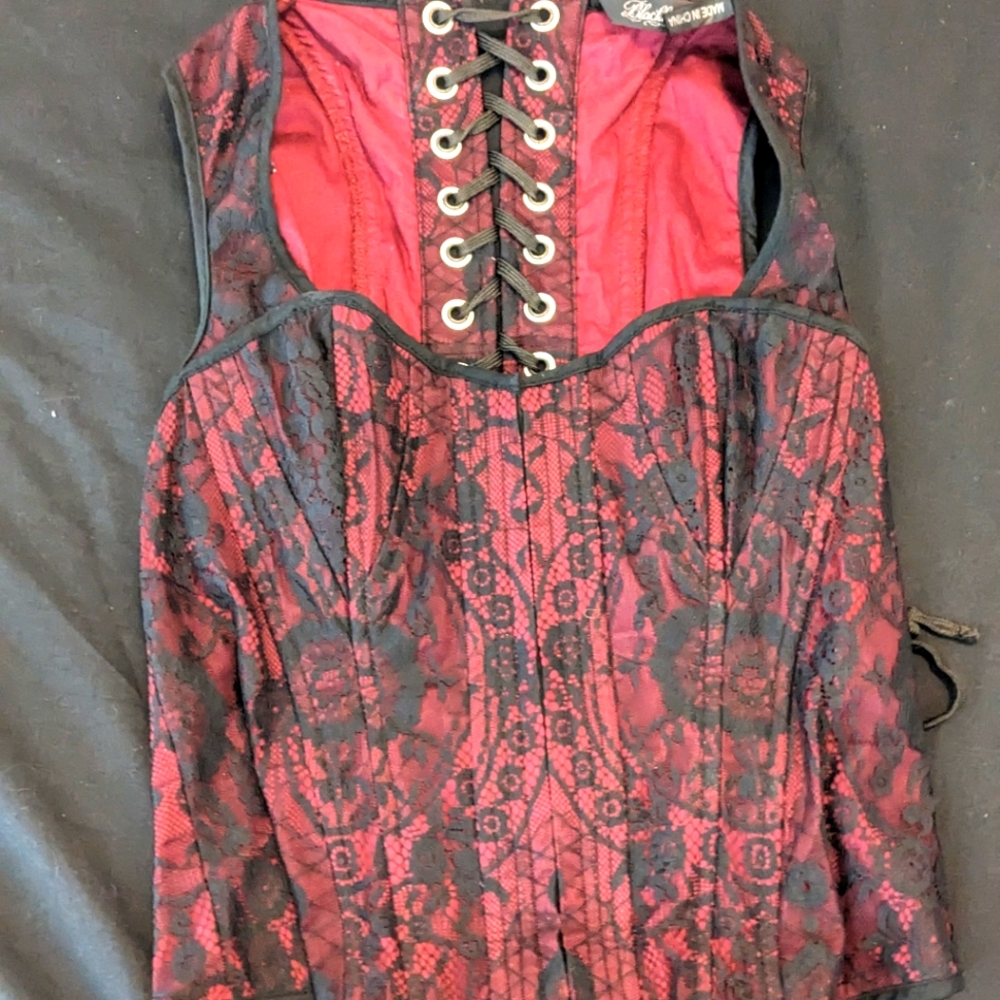 Blacklist Lip Service corset